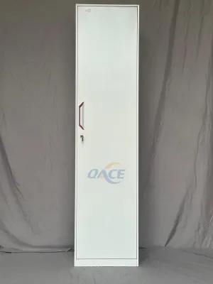 Pantry glass steel cabinet single door(FREE Assemble 185*45*40cm)