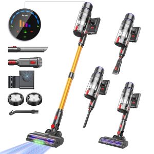 2026 Armo V22 Handheld Vacuum Cleaner 55kPa 600W Power 6 in 1 Vertical Cordless Vacuum Cleaner LED Display Handheld Sweeper Machine