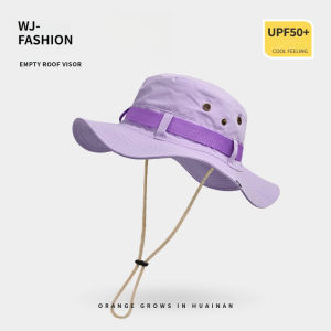 【WJ】mũ câu cá thời trang Mũ che nắng leo núi Mũ chống nắng nam phong cách denim leo núi