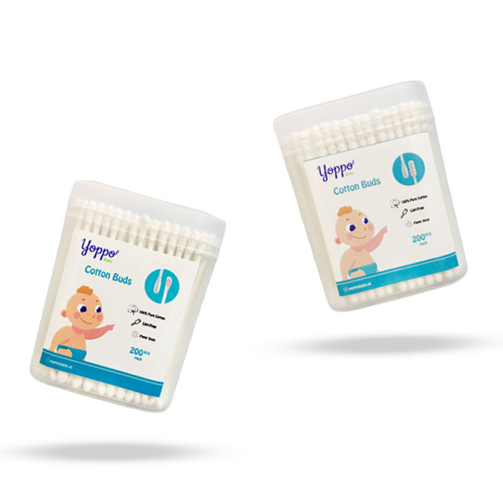 Yoppo Baby Cotton Buds / Cotton Bud Spiral / Cotton Bud Sendok