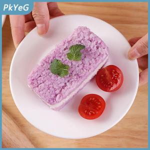 PkYeG Khuôn Sushi hình chữ nhật musubi làm Kit thư rác Kimbab onigiri hộ gia đình nhà bếp Bento phụ kiện gạo bóng Maker Báo Chí công cụ tự làm