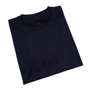 T-Shirt Hitam Pria Wanita Semi Cotton 24s / Kaos Oblong Murah / Kaos Distro Premiun