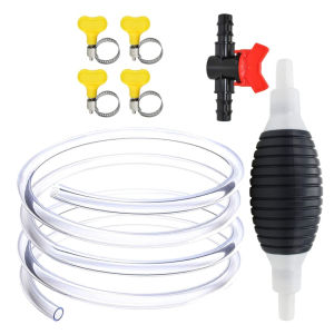 Petrol Diesel Water Fuel Hose Oil Suction Pump Hand Pump Transfer Pump Petrol Pump 2.5 M Thick Suction Pump Fuel Pump Petrol Car For Fuels Emergency