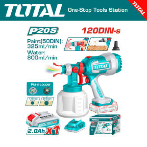 TOTAL Cordless Spray Gun TSGLI20042