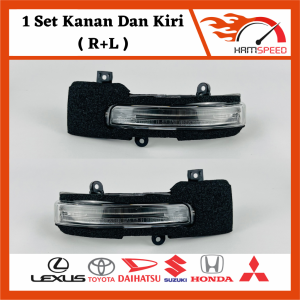 Lampu sein spion mitsubishi pajero sport dakar outlander mirage triton 2011 2012 2013 2014 2015