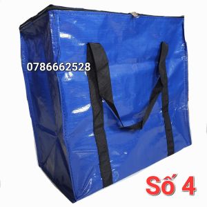 Túi bạt đựng đồ có dây kéo chịu tải trên 20kg (nhiều size)