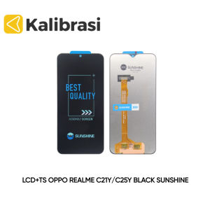 LCD+TS KOMPATIBLE OPPO REALME C21Y/C25Y BLACK SUNSHINE