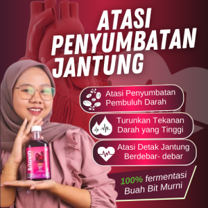 BITOVIN - Cuka Buah Bit Murni Alami - Solusi untuk Kesehatan Jantung - Hipertensi - Tanpa Campuran Air dan Gula HALAL - BPOM