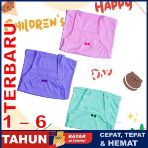 Baju bayi perempun newborn 0 - 6 bulan 6 - 12 bulan 0 - 4 Tahun tanktop model daleman baju anak tangtop lusinan 3 pcs 6 pcs 12 pcs terlaris murah tapi mewa