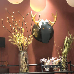 Vivalux 20 Bulbs LED Willow Tree Branch Lamp Floral Night Light Vase Floral Lights Home Christmas Birthday Party Garden Decoration