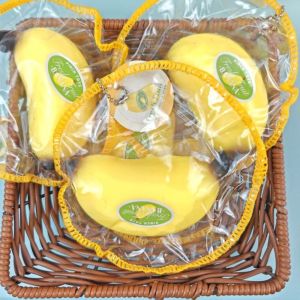 OUTOPEAN Làm thủ công Đồ chơi giảm căng thẳng Mềm mại Vật liệu đàn hồi chậm Đồ chơi bóp hình quả chuối Thiết kế trái cây chân thực Đồ chơi xả stress mềm mại để thư giãn và giảm lo âu