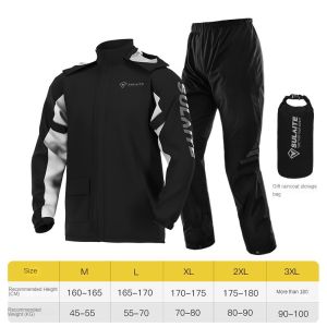 [SG Stock]Three Layer PVC Premium Raincoat Motorcycle With Hidden Shoe Cover Raincoat and rain pants set