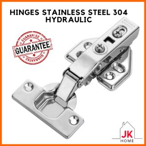 RMK Stainless Steel 304 Door Hinges Hydraulic Kitchen Cabinet Furniture Soft Close Door Hinge Engsel Pintu Soft Close Hinges For Toys Box - Lazada