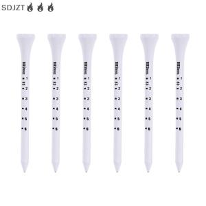 ZZ🔥🔥🔥 ทีออฟกอล์ฟไม้สีขาว83มม. ทีออฟกอล์ฟแบบมืออาชีพ50ชิ้น