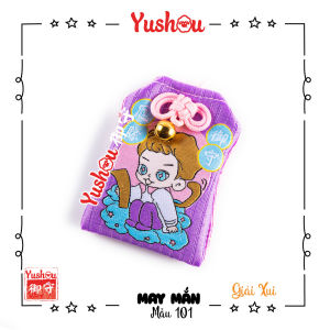 Móc Khóa Yushou May Mắn - Mẫu 101 (Kiểu Omamori) Có sẵn