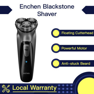 Enchen BlackStone 3D Electric Shaver Shaver Mens Washable Type-C USB Rechargeable Shaver Beard Trimmer Portable Electric Shaver [Local Warranty]