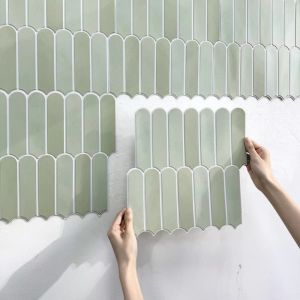 78YUANFF พีวีซีพีวีซี กระเบื้องผนัง3D ตาชั่งปลา กาวในตัว สติ๊กเกอร์ติดผนัง แบบพกพาได้ ทนต่อแม่พิมพ์ ครัว backsplash สำหรับห้องครัวห้องน้ำ