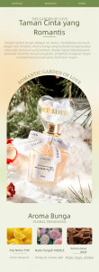MY Love Garden 50ml Libre & DUPE French Wangian Tahan 24H Aesthetic Heart Box Hadiah Romantis Berjalan-jalan di taman yang harum