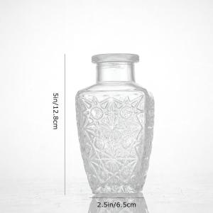 Lọ hoa thủy tinh mini trang trí phong cách vintage