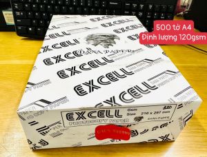 Xấp 500 Tờ Giấy In A4 Định Lượng 120gsm Dùng Photo Tài Liệu Hoặc Làm Giấy Bìa Giấy Fort Định Lượng 120gsm