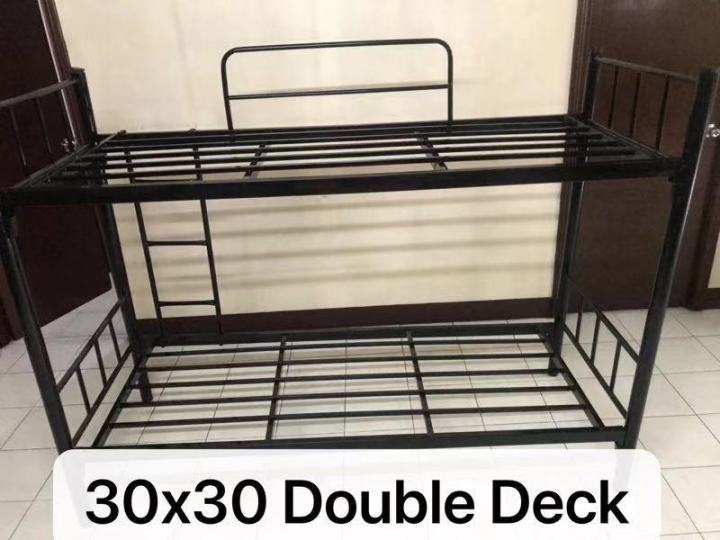 Double Deck Steel bed frame Lazada PH