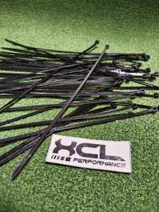 Nylon Cable Ties 100pcs - 3x200 4x250 4x300 8x250 8x300 sizes - for Home & Professional Use