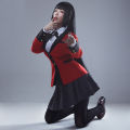 Anime Kakegurui Costume For Girls Jabami Yumeko Uniform Suits Japanese High School Uniform JK Dress Halloween Party Cosplay Costume. 