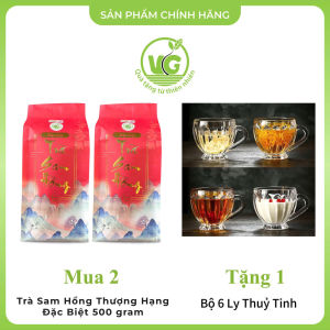 Trà Sam Hồng Đặc biệt Đông Trùng Giúp Ngủ Ngon- Giải Độc Gan- Giảm Mỡ Máu