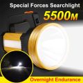 Super bright big flashlight torchlight powerful 1000000lm torch light heavy duty led flashlight high power work light led tochlight waterproof original emergency light lampu torchlight Spotlights Searchlight USB Rechargeable Lantern Long Range For Camping. 