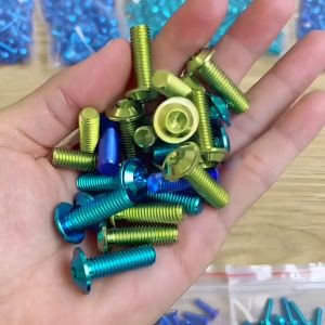 Ốc đĩa 8li titanium gr5 ốc dĩa titan 8li25
