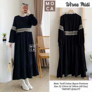MIDI DRESS WIRNA 100 BY ORIGINAL MOCA