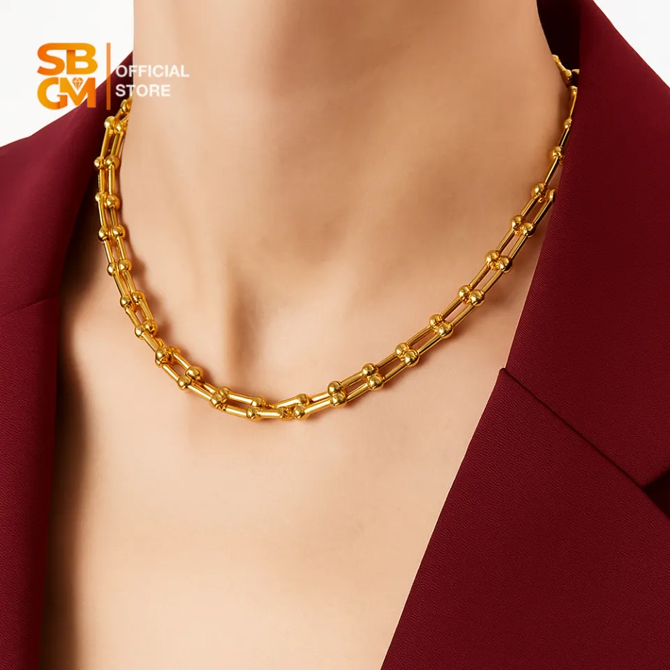 18k Gold Plated Stainless 316l Stainless Steel Chain U7 Men