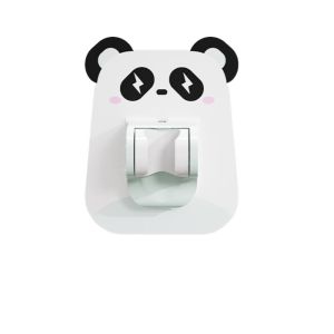 COUPLECOL Không cần đục lỗ Giá đỡ vòi hoa sen Gắn tường Tự dính Giá đứng vòi hoa sen Hoạt hình Có thể điều chỉnh Đế đầu vòi hoa sen Phụ kiện phòng tắm
