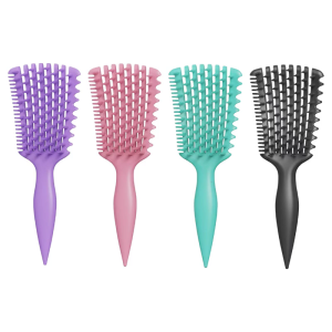 Detangling Brush Getting Knots Out without Pains Adds Shine and Makes Hair SmoothDetangler Boar Bristles Hair Brush