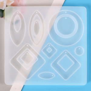 Diamond-shaped Earring Silicone Mold is Suitable for Epoxy Resin Diy Craft Earrings Pendant Earrings Making