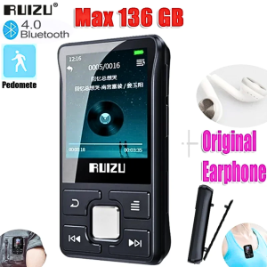 COD KIRIM CEPAT RUIZU MP3 Bluetooth PlayerMusik DAP with Back Clip - X55