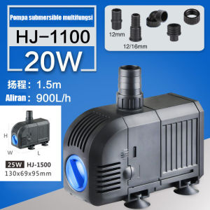 Pompa Air Celup Kolam Ikan Koi Aliran Air Aquarium Submersible Pump Tangki ikan Pompa submersible multifungsi