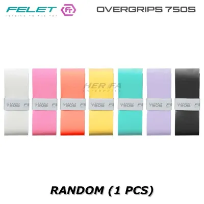 FELET 750S Overgrip for Badminton Squash or Tennis Grip Anti-slip Elastic Comfortable Spongly Hand Feel