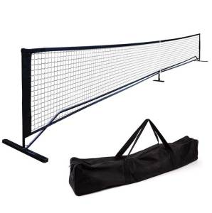 Pickleball Net Outdoor Portable Pickleball Net Tennis Badminton Net Frame 6.7 Meter Standard Pickleball Net with stand