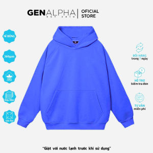 Áo hoodie trơn áo hoodie local brand GEN ALPHA áo hoodie nữ áo hoodie nam áo khoác hoodie zip GEN14