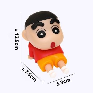 KUKE Phone Holder Model Shinchan / Stand Dudukan Hp Tablet Anti Slip / Miniatur Pajangan Meja Lucu