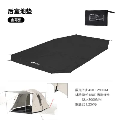 MOBI GARDEN Camping Tent Oxford Waterproof Big Space Family Glamping Tent 4 person Outdoor Beach