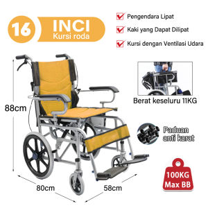 JF kursi roda murah kursi roda treveling kursi roda trevel OT16B