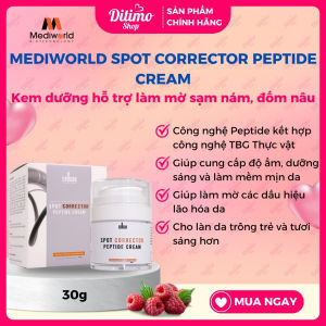 Kem dưỡng Mediworld Spot Corrector Peptide Cream 30g - hỗ trợ mờ sạm nám đốm nâu