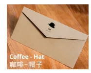 [Msia Ready Stock] 200 Gsm Retro Color Foil Stamping Vintage High-End Business Envelope Western Invitation Letter Envelope Envelope Letter