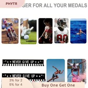 PHYTR HOT Medal Display Rack Metal Medal Hanger Holder Organizer Wall Mounted Large Capacity Award Holder For Race Soccer Karate