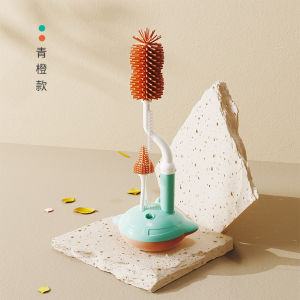 ชุดแปรงทำความสะอาดขวดซิลิโคนใหม่สำหรับทารกแรกเกิด แปรงขวดพิเศษ แปรงจุกนม ชุดแปรงทำความสะอาด [ จัดส่งฟรี ]