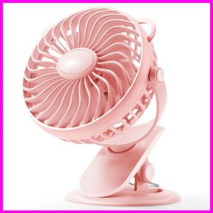 Quạt Mini Kẹp Bàn Quạt Tích Điện Xoay 720 Độ Cực Mát Dùng Cho Dân Văn Phòng Học Sinh Sinh Viên- Tặng Pin 1200mAh & Dây Sạc USB