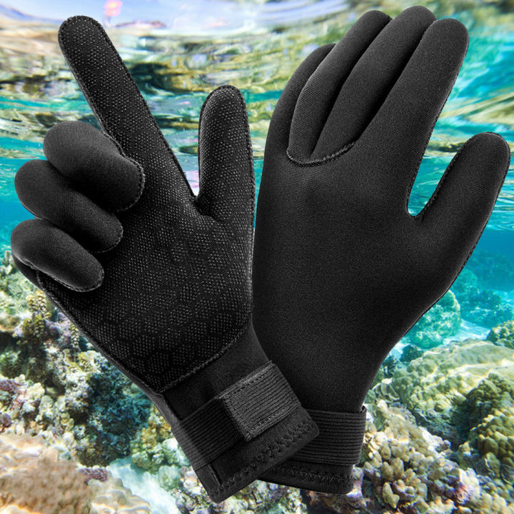 3mm Scuba Diving Surfing Gloves Wetsuit Gloves Thermal Anti Slip