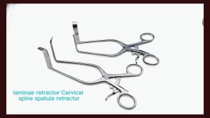 KITA 1pcs Stainless steel Self-Retaining retractor Cerebellar Retractor with hook baffle AutoclaveableOrthopedic Instruments